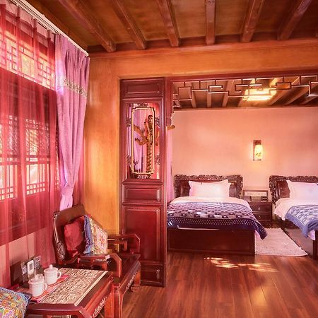 Shaxi Aoding Courtyard Bed & Breakfast Jianchuan Bagian luar foto