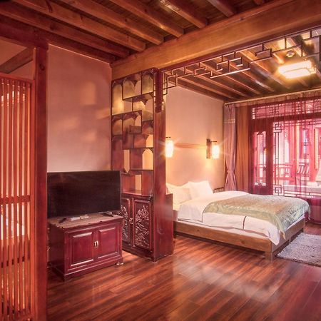 Shaxi Aoding Courtyard Bed & Breakfast Jianchuan Bagian luar foto