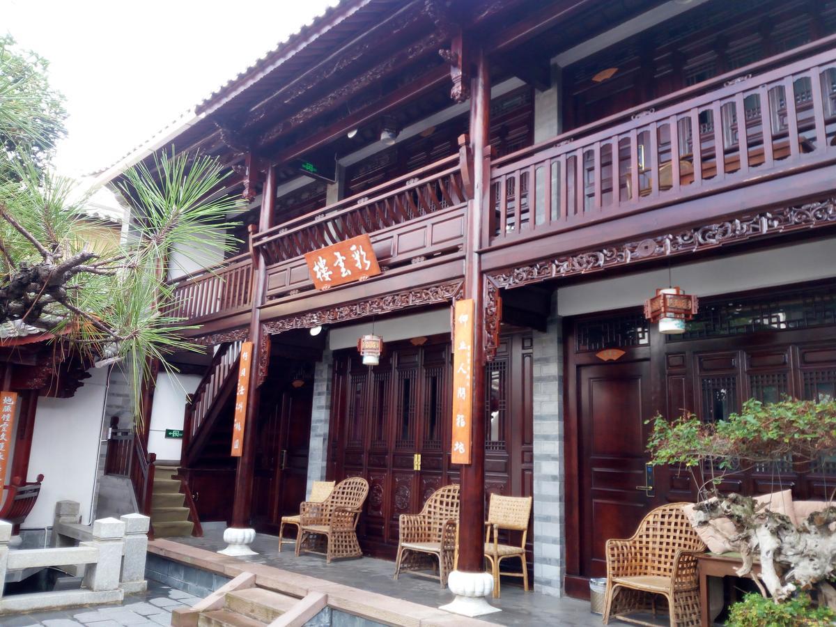 Shaxi Aoding Courtyard Bed & Breakfast Jianchuan Bagian luar foto