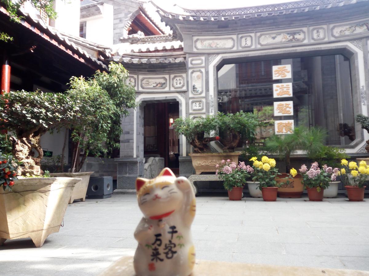 Shaxi Aoding Courtyard Bed & Breakfast Jianchuan Bagian luar foto