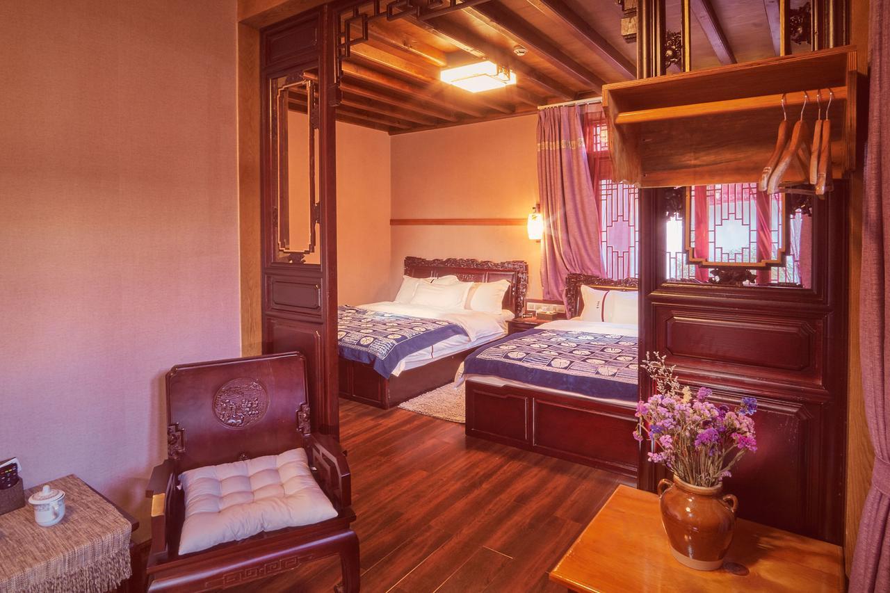Shaxi Aoding Courtyard Bed & Breakfast Jianchuan Bagian luar foto