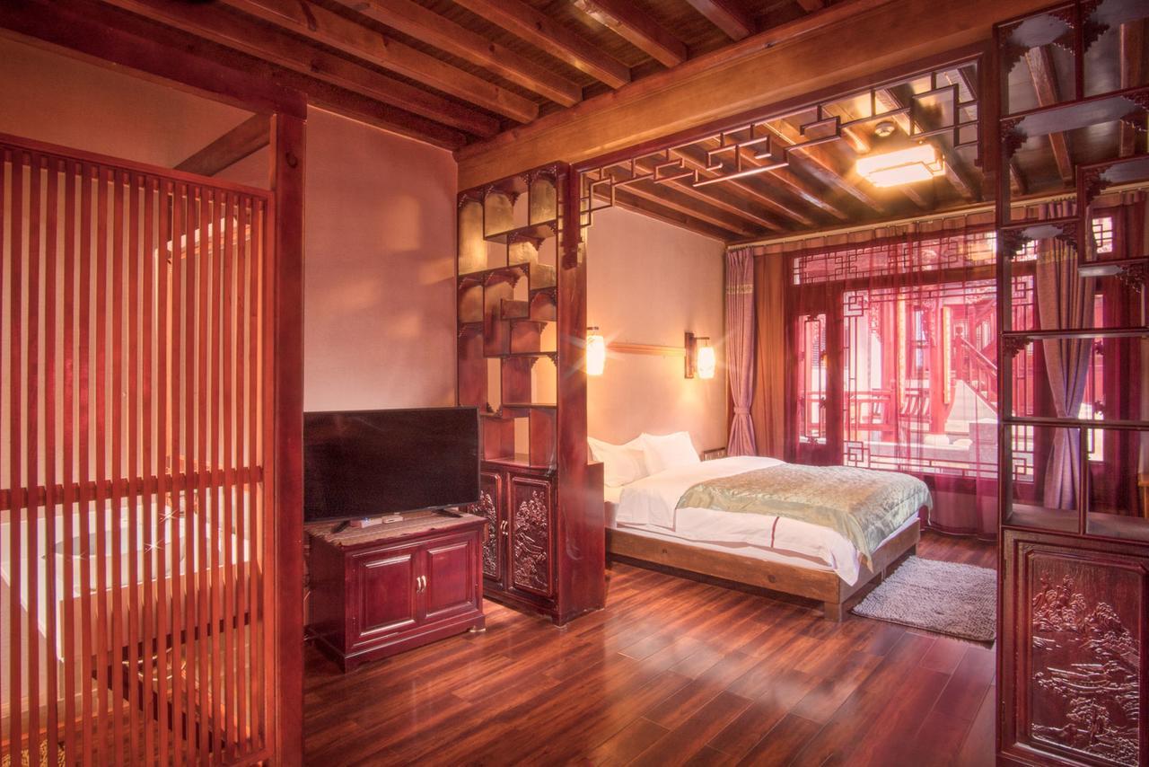 Shaxi Aoding Courtyard Bed & Breakfast Jianchuan Bagian luar foto