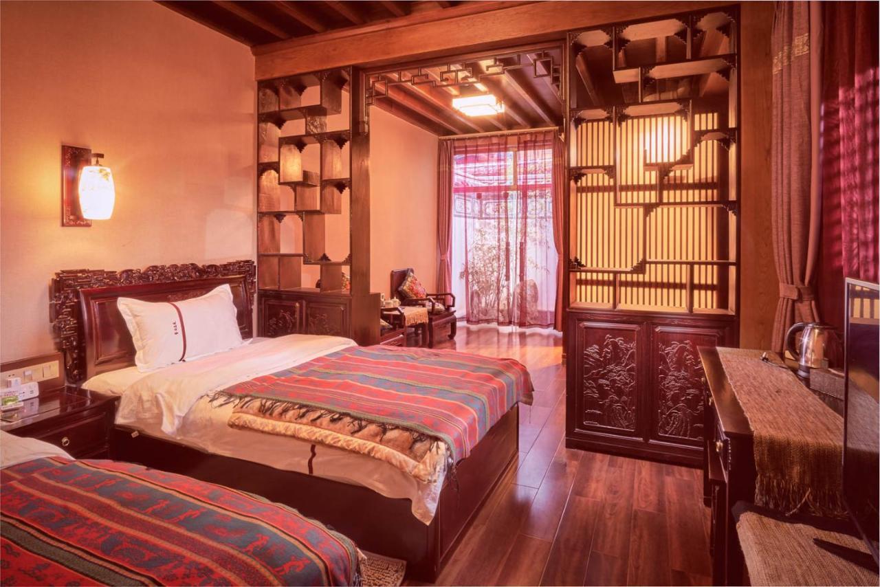 Shaxi Aoding Courtyard Bed & Breakfast Jianchuan Bagian luar foto