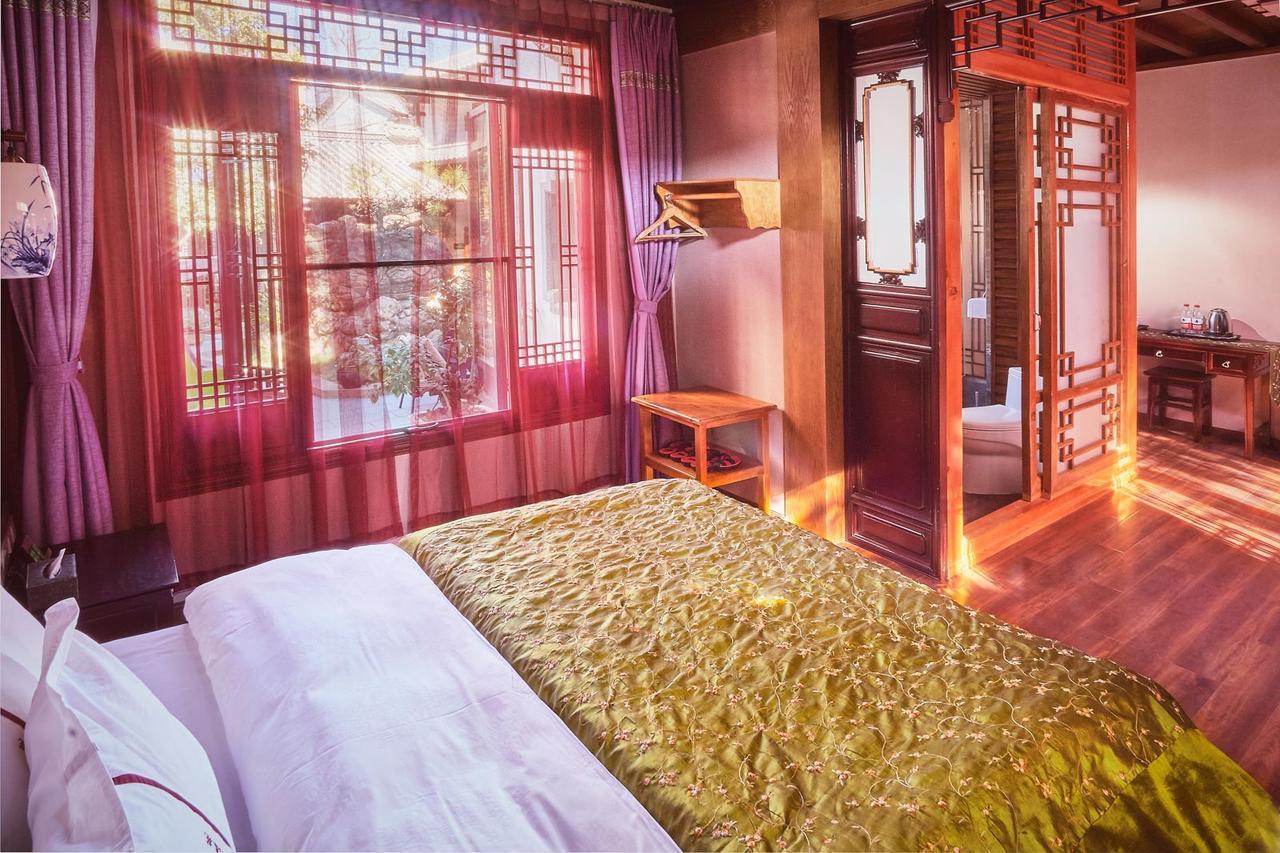 Shaxi Aoding Courtyard Bed & Breakfast Jianchuan Bagian luar foto