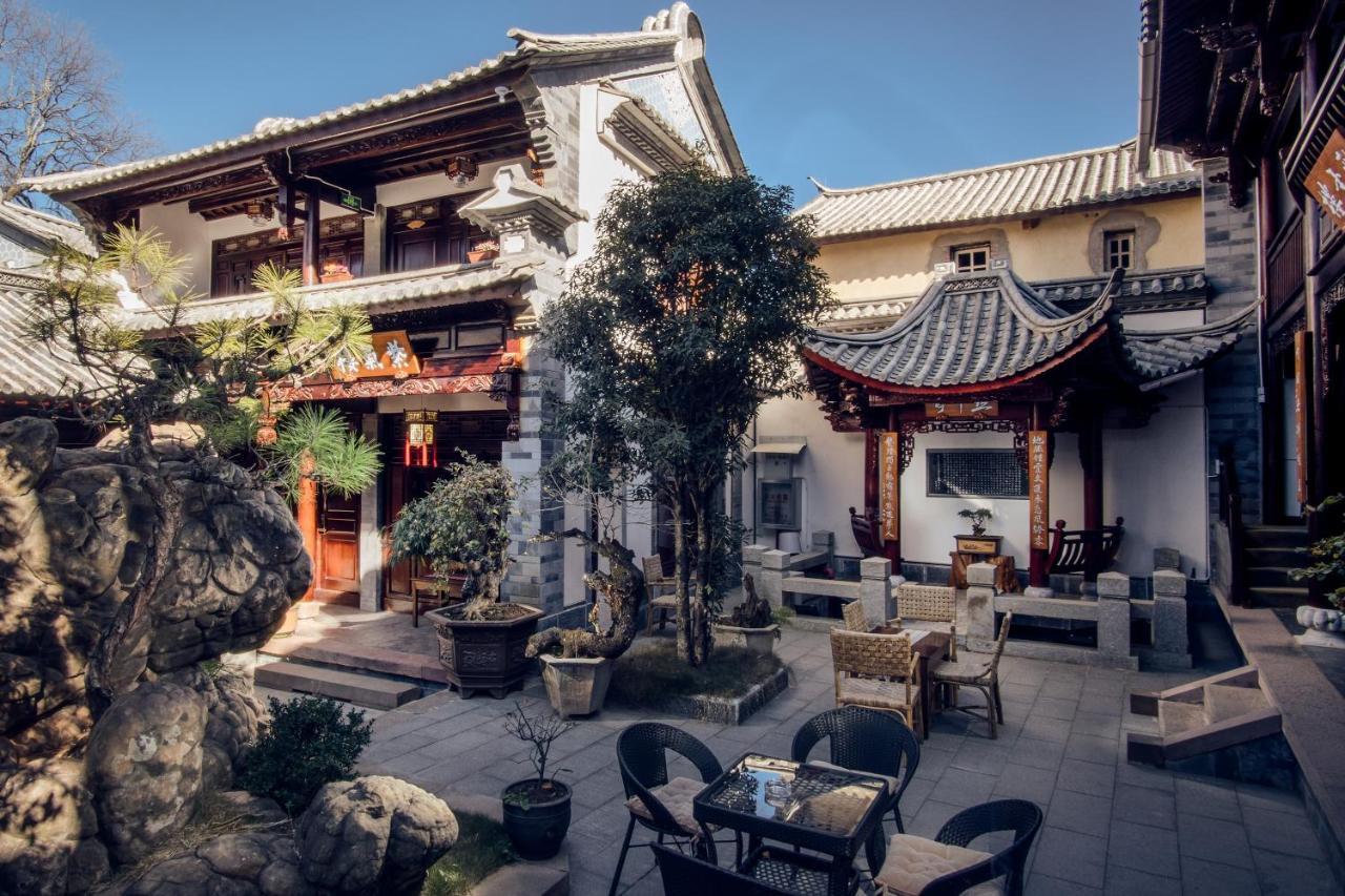 Shaxi Aoding Courtyard Bed & Breakfast Jianchuan Bagian luar foto