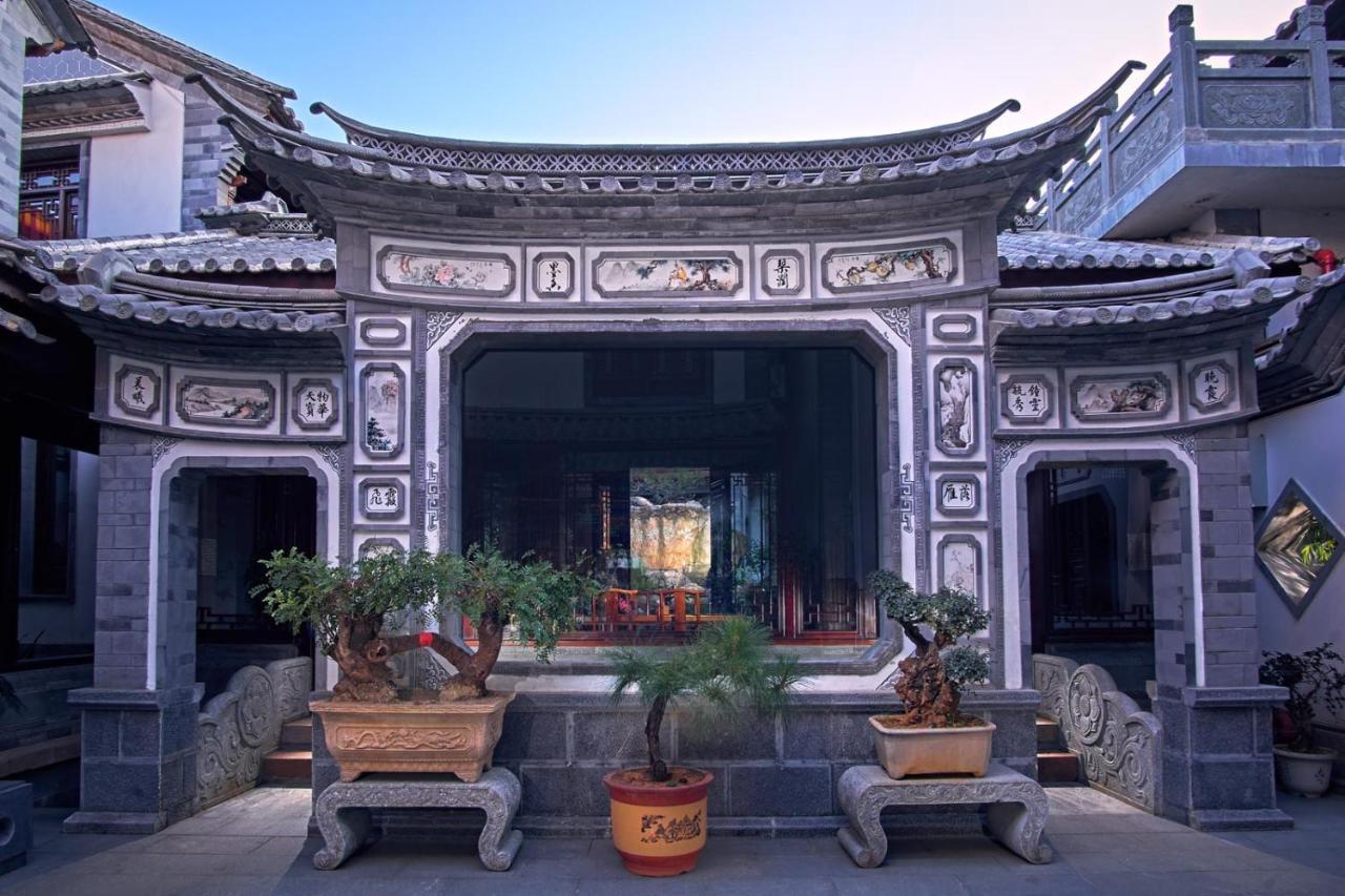 Shaxi Aoding Courtyard Bed & Breakfast Jianchuan Bagian luar foto